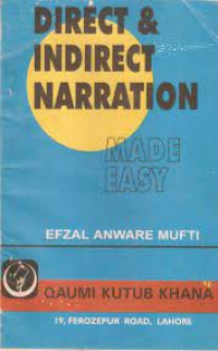 Image of Direct and Indirect Narration