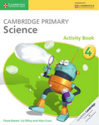 Image of Cambridge Primary Science Activity Book 4