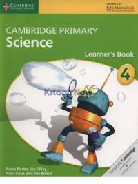 Image of Cambridge Primary Science Learner's Book 4